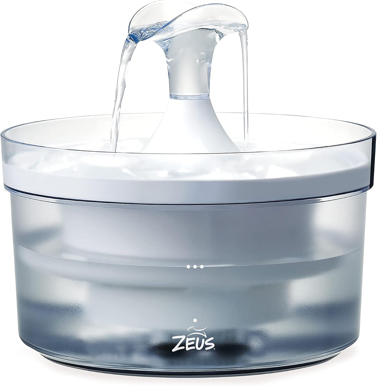 Fresh & Clear Dog Drinking Fountain with Waterfall Spout