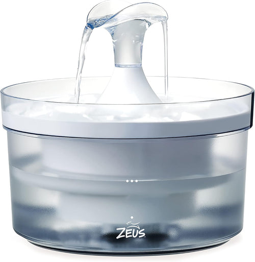 Fresh & Clear Dog Drinking Fountain with Waterfall Spout