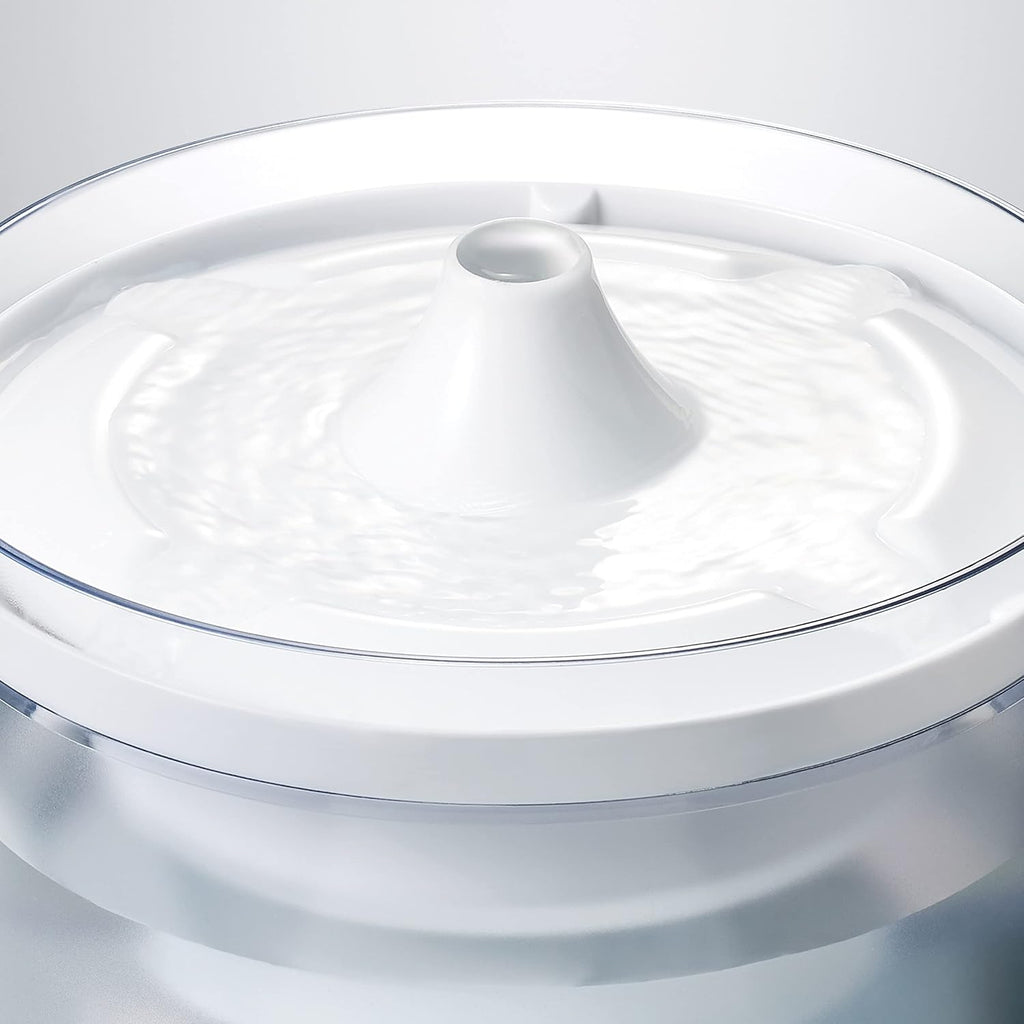 Fresh & Clear Dog Drinking Fountain with Waterfall Spout